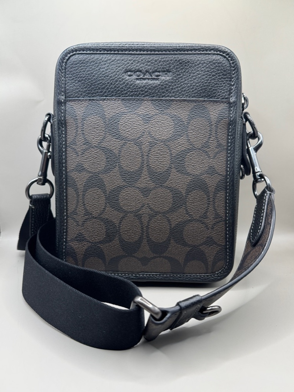 Coach Sullivan Signature Monogram Crossbody Bag